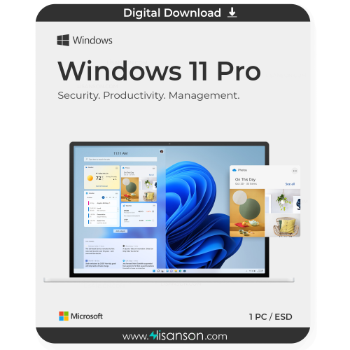 Microsoft Windows 111 Pro Edition Digital License Key